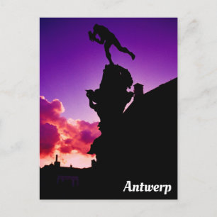 Cartão Postal Brabo, Antuérpia