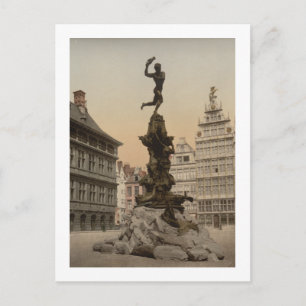 Cartão postal Brabo Monument