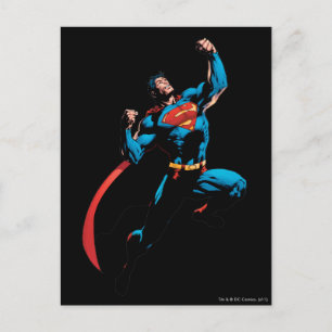 Cartão Postal Braços de Superman Levantados