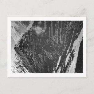 Cartão Postal Braden Copper Mines em Fotografia Chili