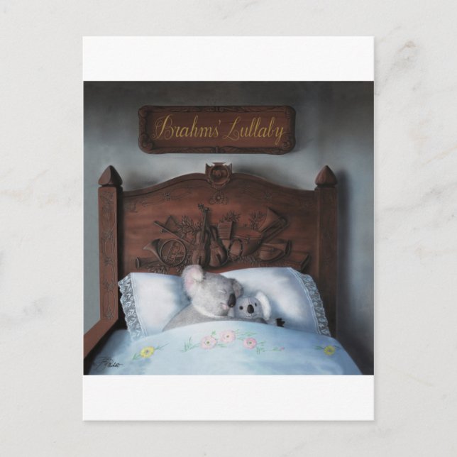 Cartão Postal Brahms' Lullaby.jpg (Frente)