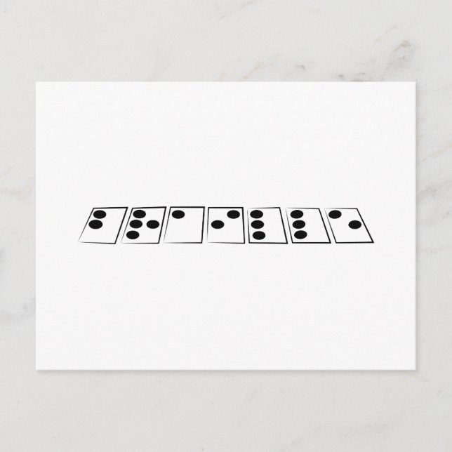 Cartão Postal Braille (Frente)