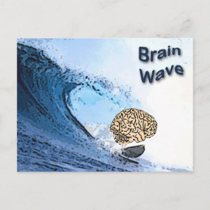 Cartão Postal Brain Wave