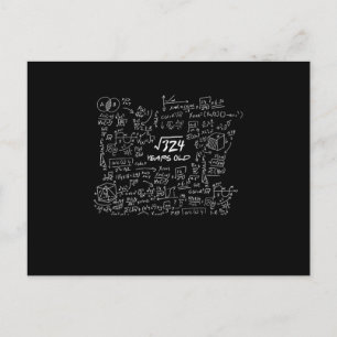 Cartão Postal Brainy 50 Anos de Idade Matemático 32