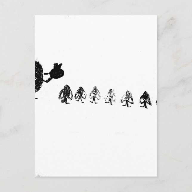 Cartão Postal Branca de Neve (Frente)