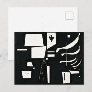 Cartão Postal Branco – Macio e Duro Kandinsky