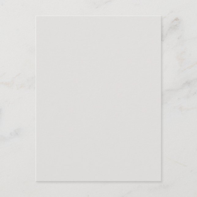 Cartão Postal Branco Platina Personalizado (Frente)