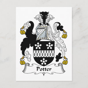Cartão Postal Brasão de Armas da Família Potter