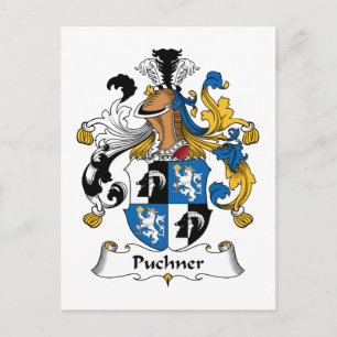 Cartão Postal Brasão de Armas da Família Puchner