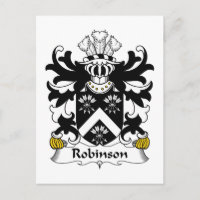 Brasão de Armas da Família Robinson