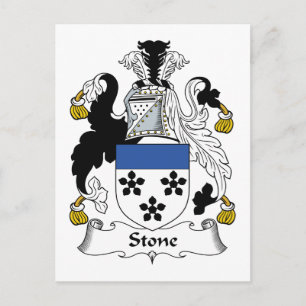 Cartão Postal Brasão de Armas da Família Stone