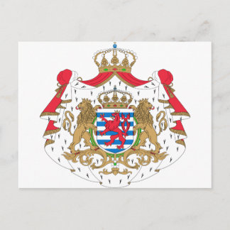 Cartão Postal Brasão de Luxembourg
