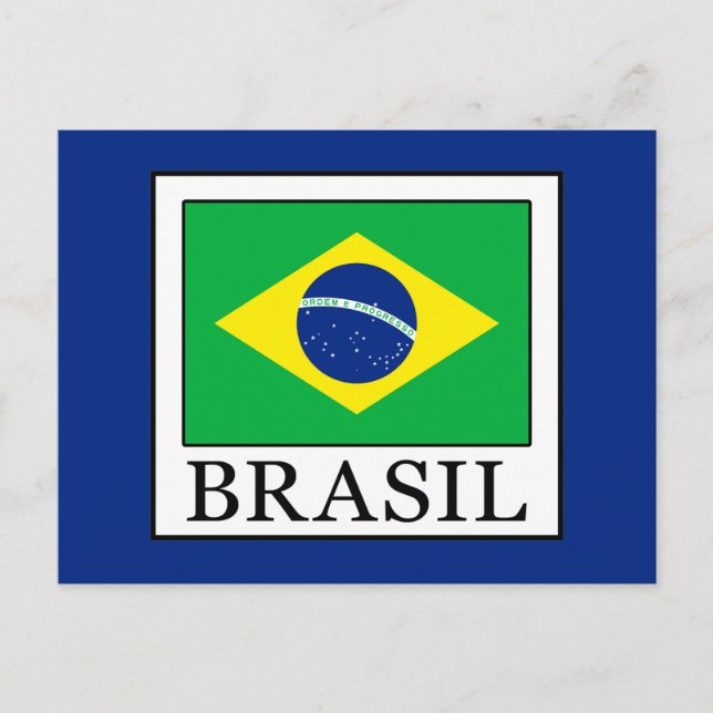 Cartão Postal Brasil (Frente)