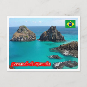 Cartão Postal Brasil - Arquipélago Fernando de Noronha -