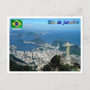 Cartão Postal Brasil - Rio de Janeiro -