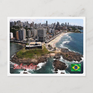 Cartão Postal Brasil - Salvador -