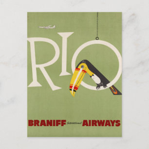 Cartão Postal Brasil Vintage