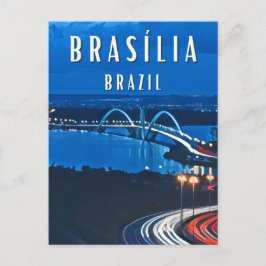 Cartão Postal Brasilia : La ville futuriste au cœur du Brésil