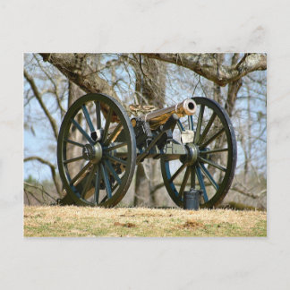 Cartão Postal Brass Cannon