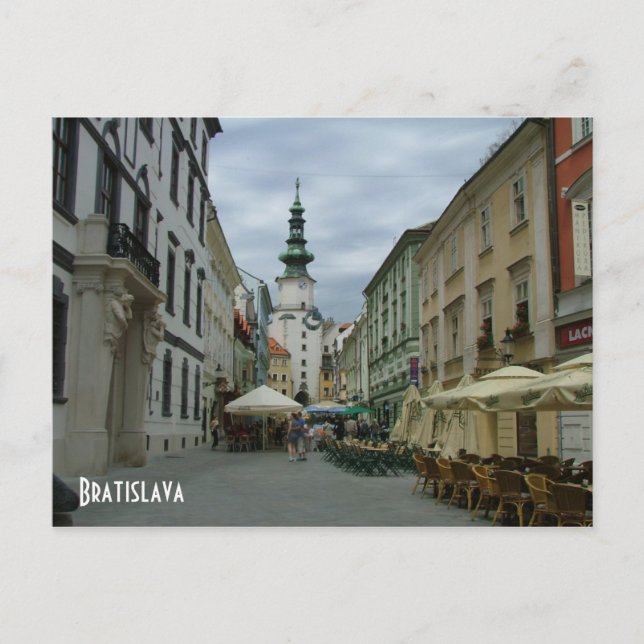 Cartão Postal Bratislava (Frente)