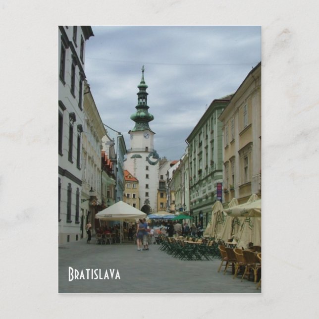Cartão Postal Bratislava (Frente)