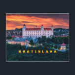 Cartão Postal Bratislava 001D<br><div class="desc">Castelo de Bratislava,  Eslováquia</div>