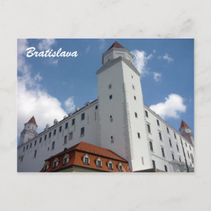 Cartão Postal bratislava castelo eslováquia