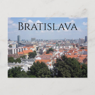 Cartão Postal Bratislava cidade Eslováquia