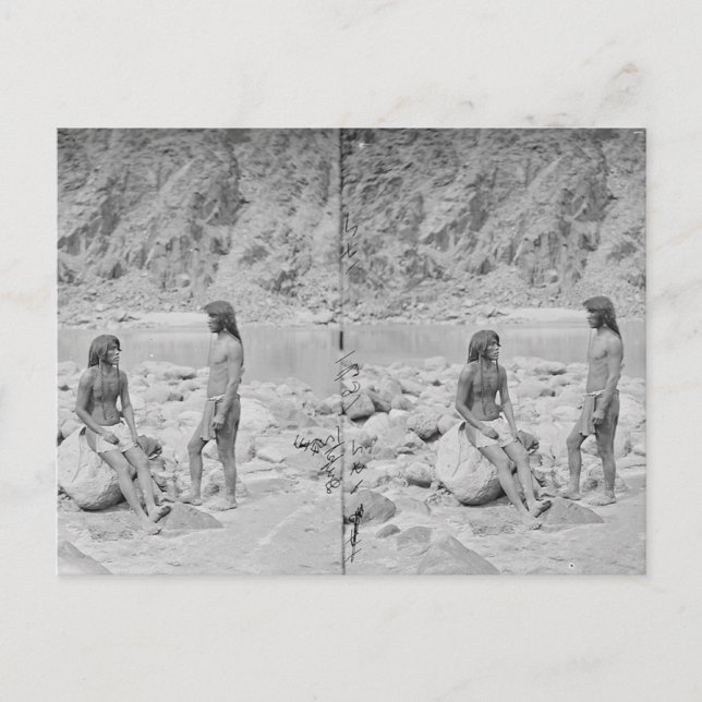 Cartão Postal Braves móveis em estéreo 3D (Frente)