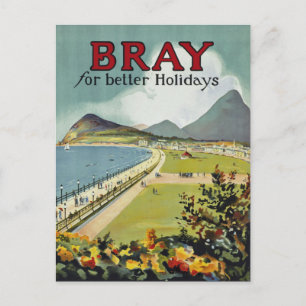Cartão Postal Bray ~ para férias melhores