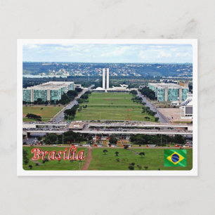 Cartão Postal Brazil - Brasilia -