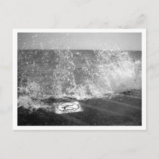 Cartão Postal Breakwall, Lake Michigan, Chicago, IL