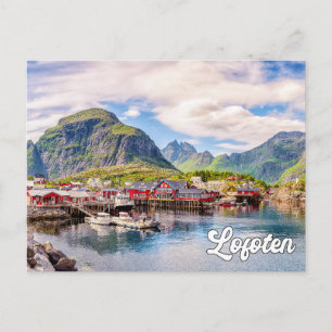 Cartão Postal Breathtake Lofoten, Noruega