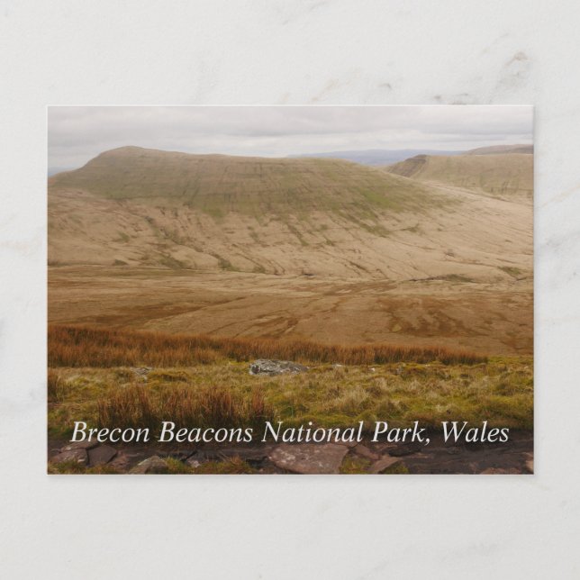 Cartão postal Brecon Beacons Wales (Frente)