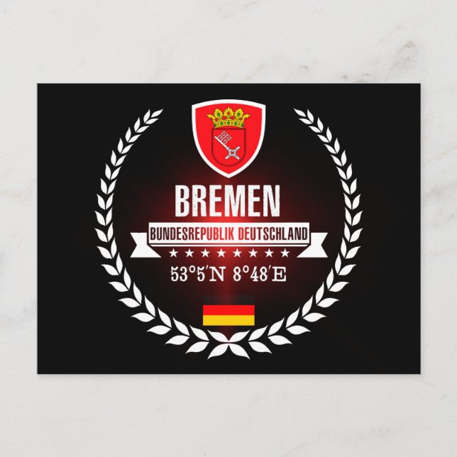 Cartão Postal Bremen (Frente)