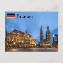 Cartão Postal Bremen Alemanha