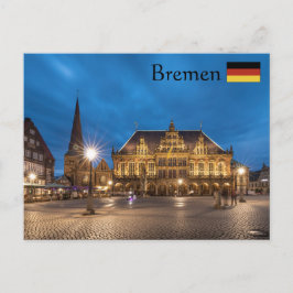 Cartão Postal Bremen Alemanha