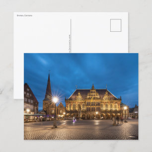 Cartão Postal Bremen Alemanha