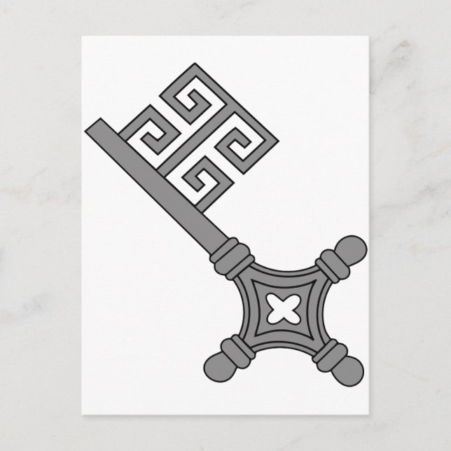 Cartão Postal Bremer Schlüssel (Frente)