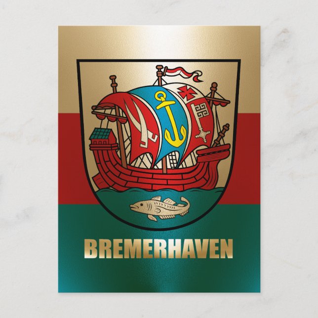 Cartão Postal Bremerhaven (Frente)