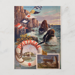 Cartão Postal Bretagne - Belle Ile en Mer Bretagne