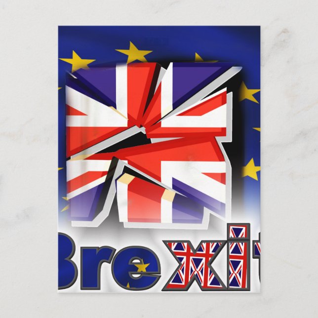 Cartão Postal brexit (Frente)