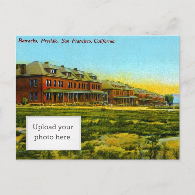 Cartão Postal Brick Barracks (Frente)