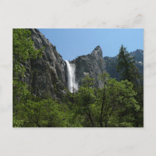 Cartão Postal Bridalveil Falls no Parque Nacional de Yosemite