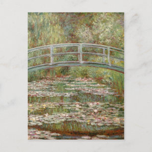 Cartão Postal "Bridge Over a Pond of Water Lily", 1899, de Monet