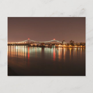 CARTÃO POSTAL BRIDGE TRIBOROUGH, NYC