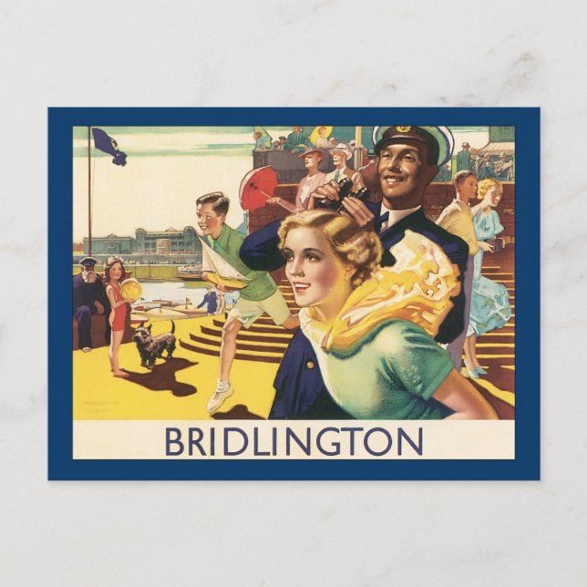 Cartão Postal Bridlington (Frente)