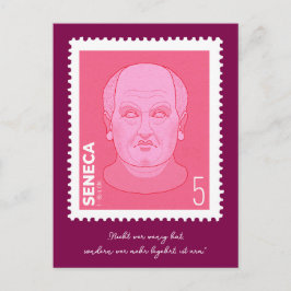 Cartão Postal Briefmarke Seneca -  