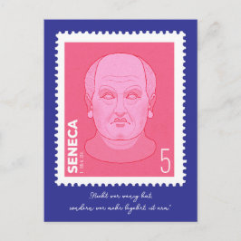 Cartão Postal Briefmarke Seneca -  