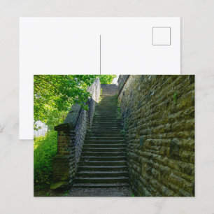 Cartão Postal Brighouse Steps - West Yorkshire